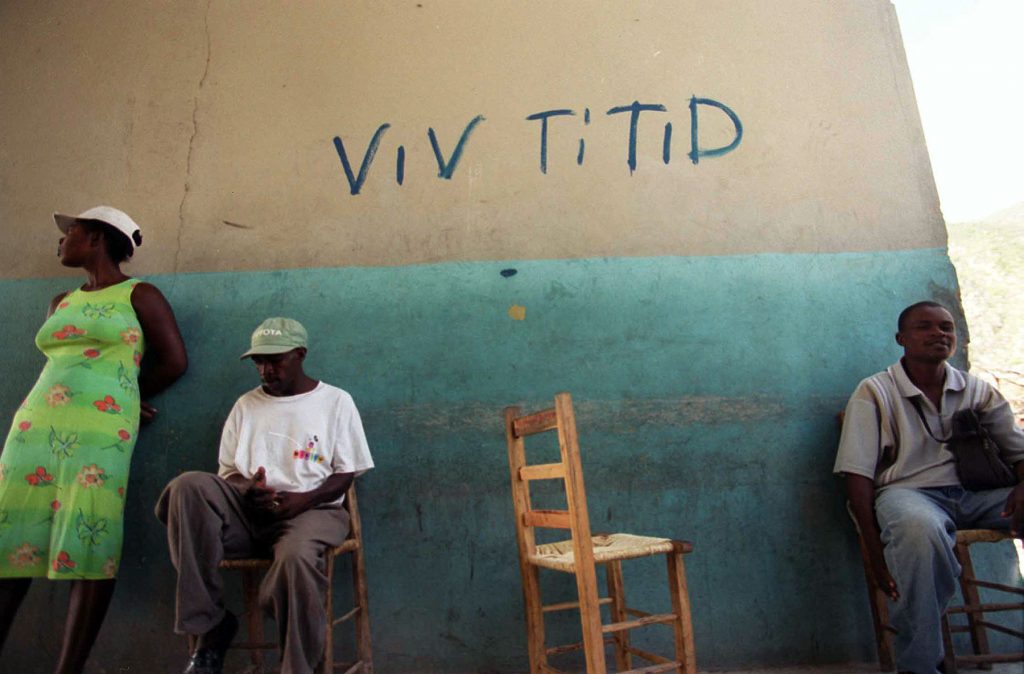 HAITIANOS EN LA FRONTERA....................ABR.'00...........FOTO/MIGUEL GOMEZ