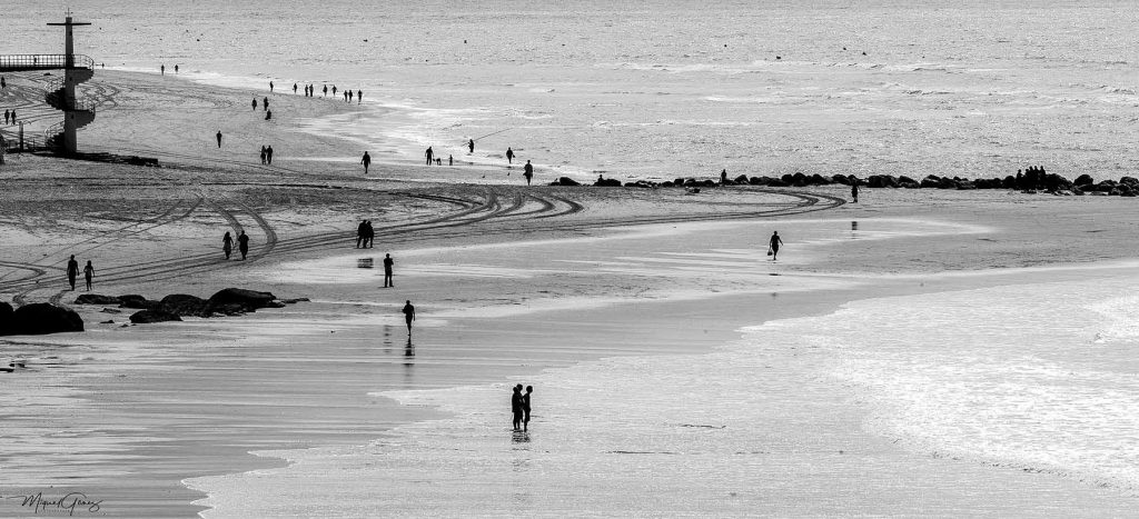 silhouettes-beach