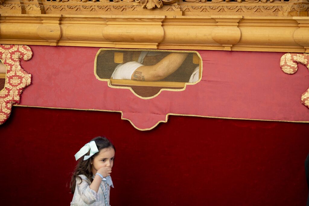 Semana Santa: La Borriquita en El Puerto De Santa Maria, España, 20250413. Foto Miguel Gomez