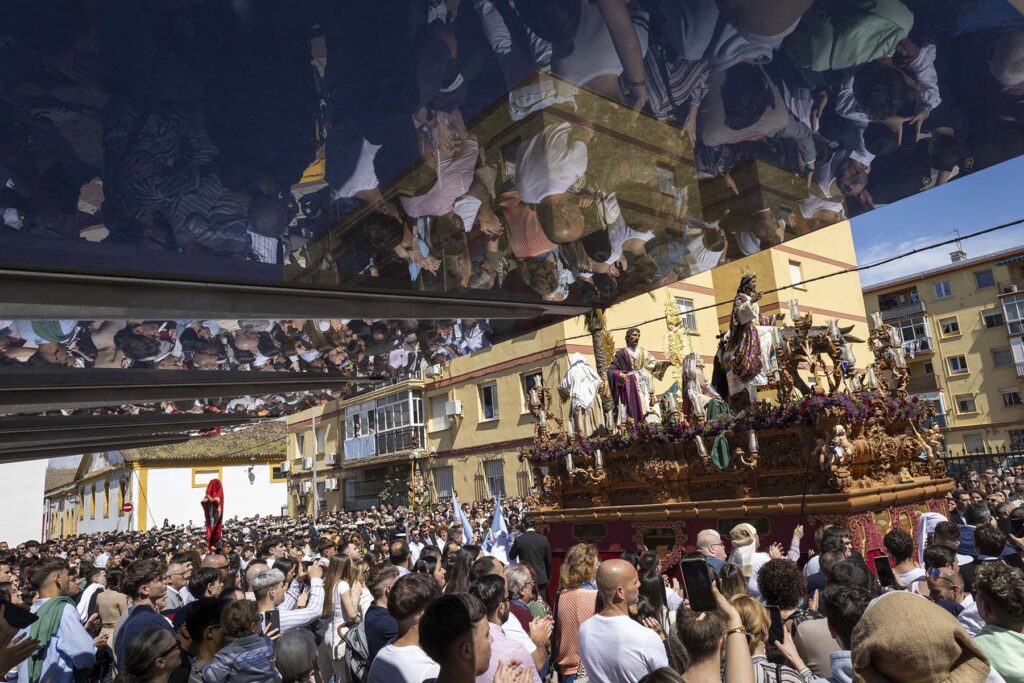 Semana Santa: La Borriquita en El Puerto De Santa Maria, España, 20250413. Foto Miguel Gomez