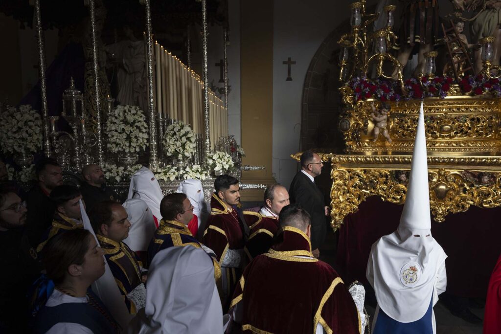 Semana Santa: Ecce Homo en San Fernando, España, 20250414. Foto Miguel Gomez