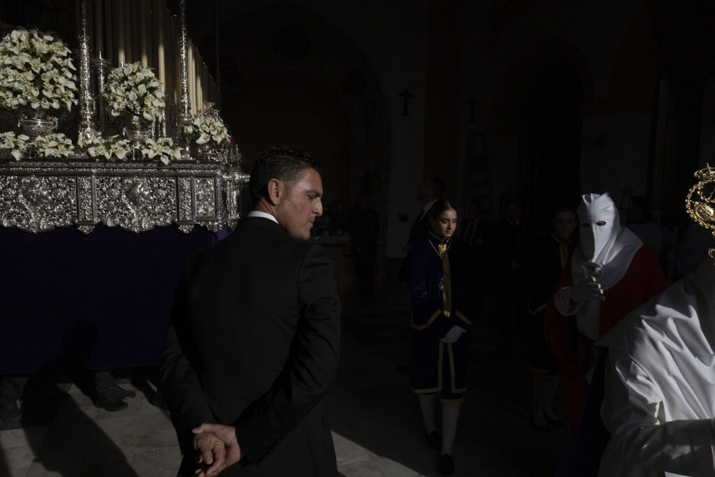 Semana Santa: Ecce Homo en San Fernando, España, 20250414. Foto Miguel Gomez