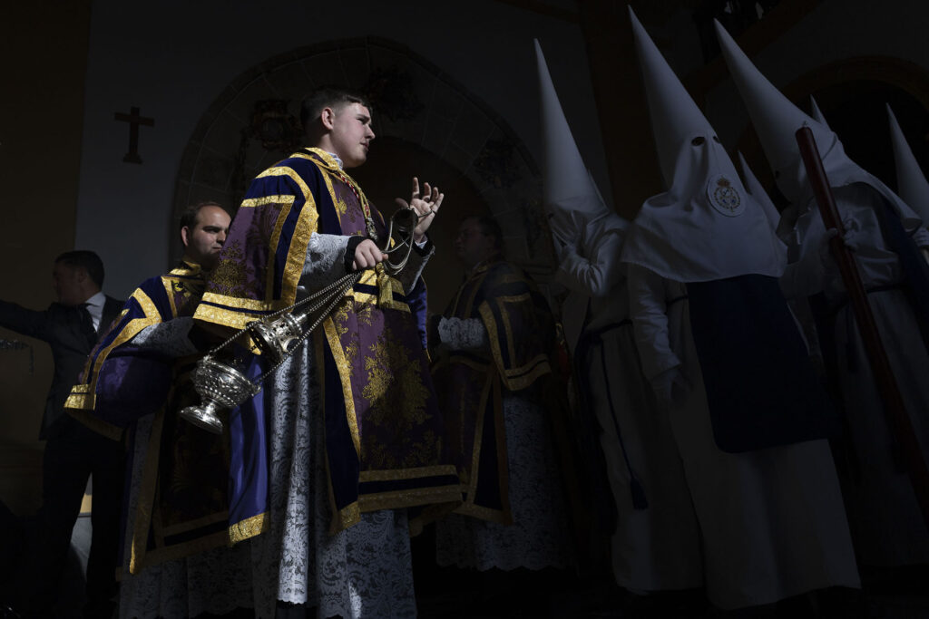Semana Santa: Ecce Homo en San Fernando, España, 20250414. Foto Miguel Gomez