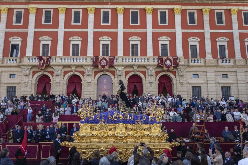 Semana Santa: Medinaceli en San Fernando, España, 20250414. Foto Miguel Gomez