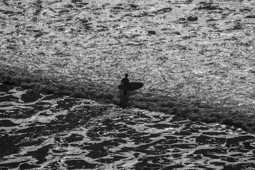 Surf en la Playa de Cortadura en Cadiz, España, 20 de January de 2008. Foto ©Miguel Gomez