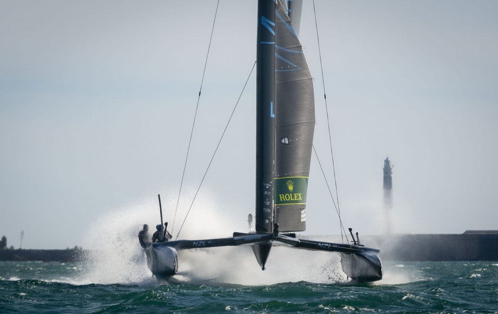 SailGP in Cadiz, Spain, October 10 in 2021. Photo by Miguel Gomez

en Cádiz, España el 10 de October de 2021. Foto por Miguel Gómez