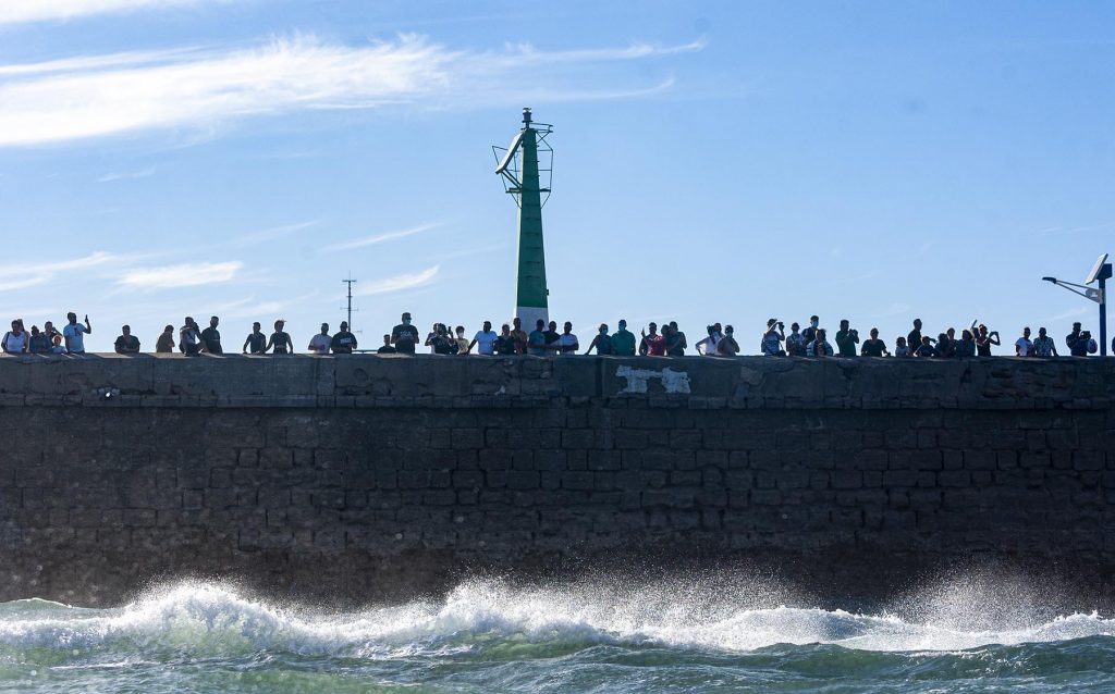SailGP in Cadiz, Spain, October 10 in 2021. Photo by Miguel Gomezen Cádiz, España el 10 de October de 2021. Foto por Miguel Gómez
