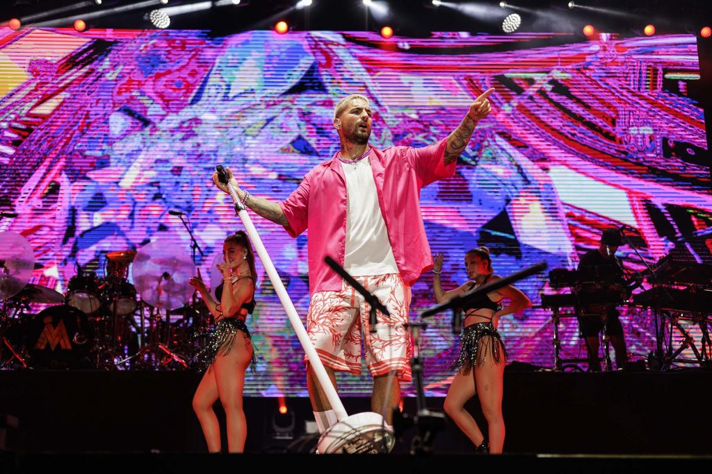 Maluma en el Concert Music Festival en Sancti Petri, Chiclana de la Frontera, España, 20220518 Foto Diario de Cádiz/Miguel Gomez
