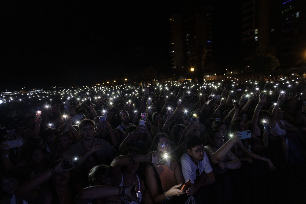 Concierto 40 Principales Summer Live 22 en La Casería, San Fernando,  Cadiz, España, 20220518 Foto Diario de Cádiz/Miguel Gomez