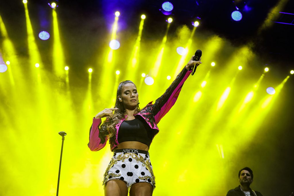 India Martínez en el Concert Music Festival en Sancti Petri, Cadiz, España, 20220818.  Foto Diario de Cádiz/Miguel Gomez