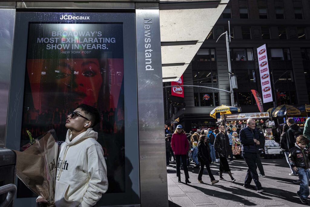 Street photography in New York, USA, 20241103 (Photo/Miguel Gomez)