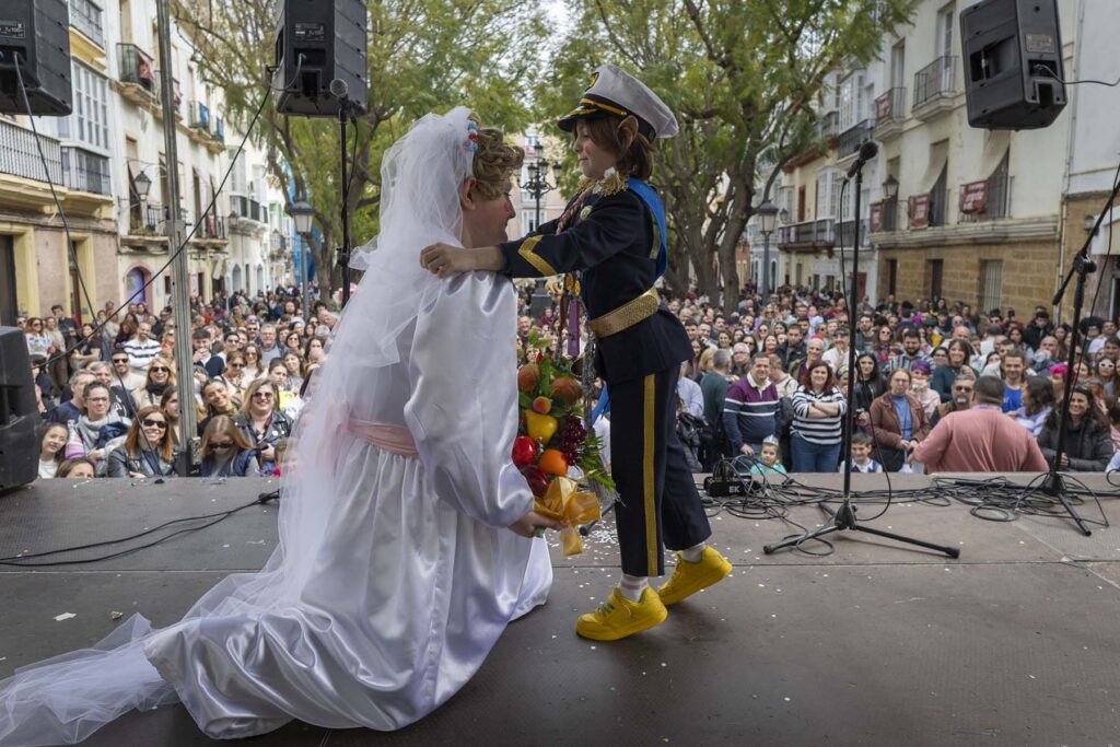 Carnaval Chiquito en Cadiz, España, 20250316. Foto Miguel Gomez