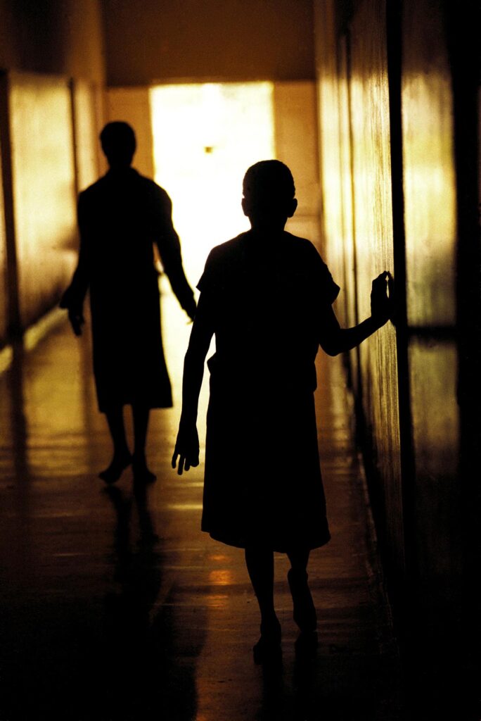 Patients of the Pedro Brand’s Psychiatric Hospital (El 28) in Pedro Brand, Dominican Republic el 1 de January de 1998. Foto Listin Diario/Miguel Gomez