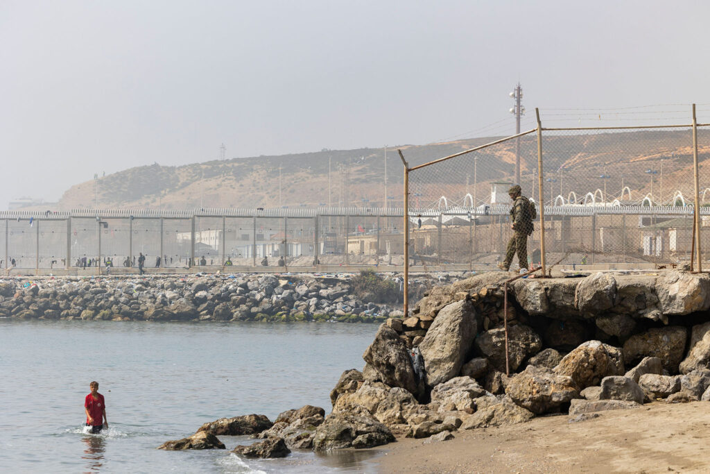 Inmigrantes en Ceuta, España, 20260801. Foto/Miguel Gómez
