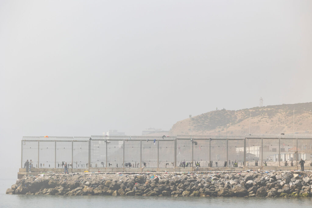 Inmigrantes en Ceuta, España, 20260801. Foto/Miguel Gómez