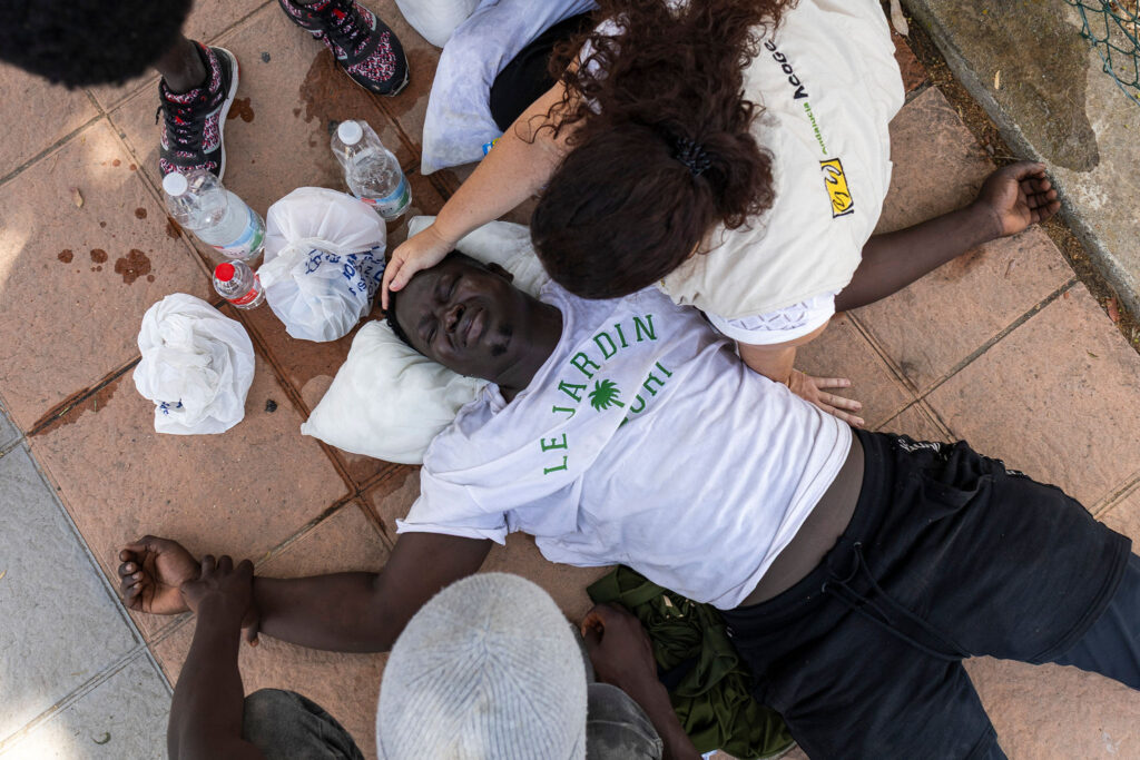 Inmigrantes en Ceuta, España, 20260801. Foto/Miguel Gómez