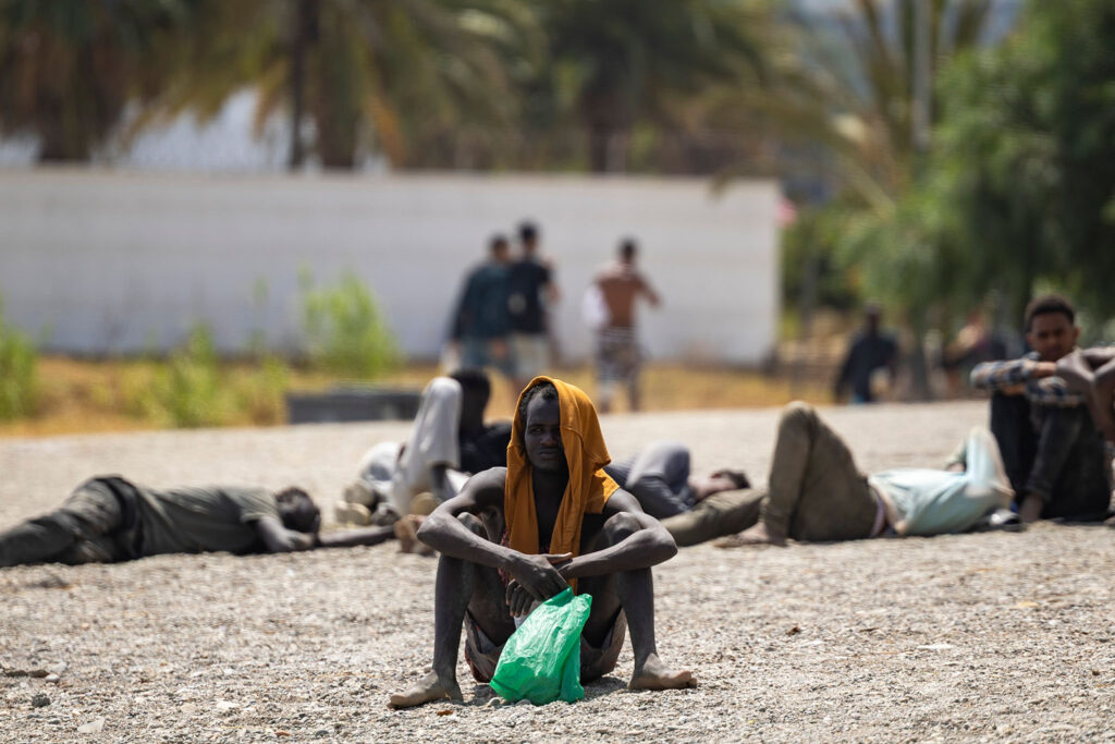 Inmigrantes en Ceuta, España, 20260801. Foto/Miguel Gómez