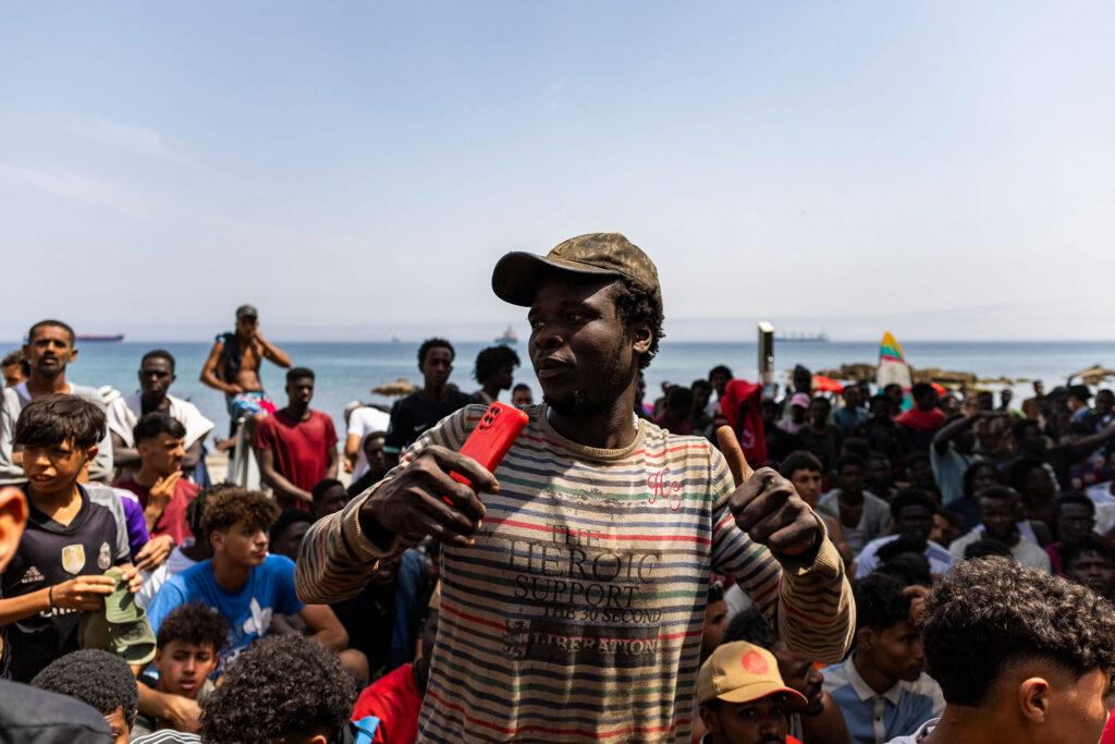 Inmigrantes en Ceuta, España, 20260801. Foto/Miguel Gómez