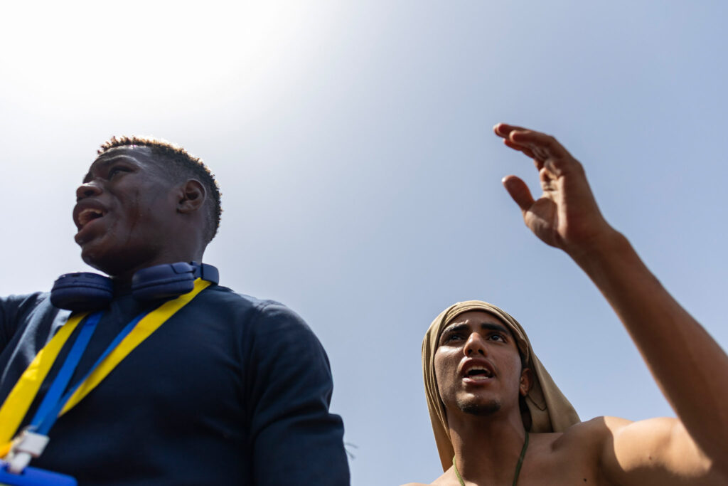 Inmigrantes en Ceuta, España, 20260801. Foto/Miguel Gómez