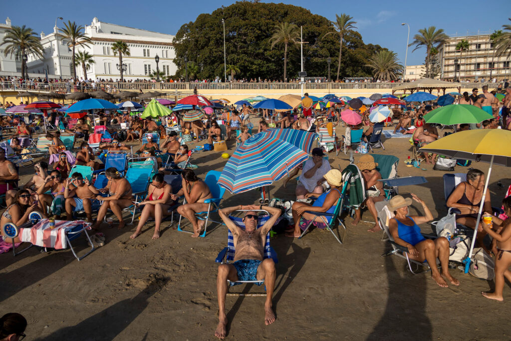 Eclipse solar en Cadiz, España, 20260812. Foto/Miguel Gómez