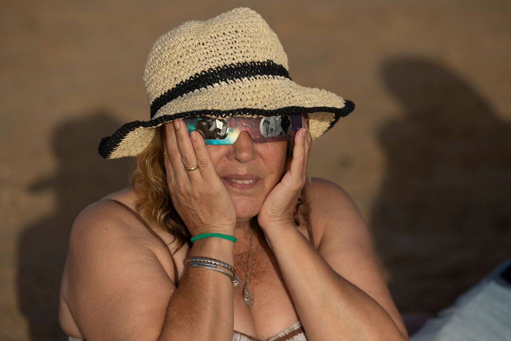 Eclipse solar en Cadiz, España, 20260812. Foto/Miguel Gómez