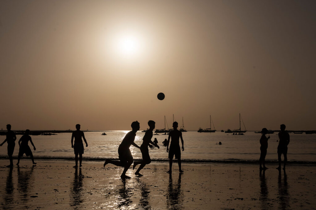 Eclipse solar en Cadiz, España, 20260812. Foto/Miguel Gómez