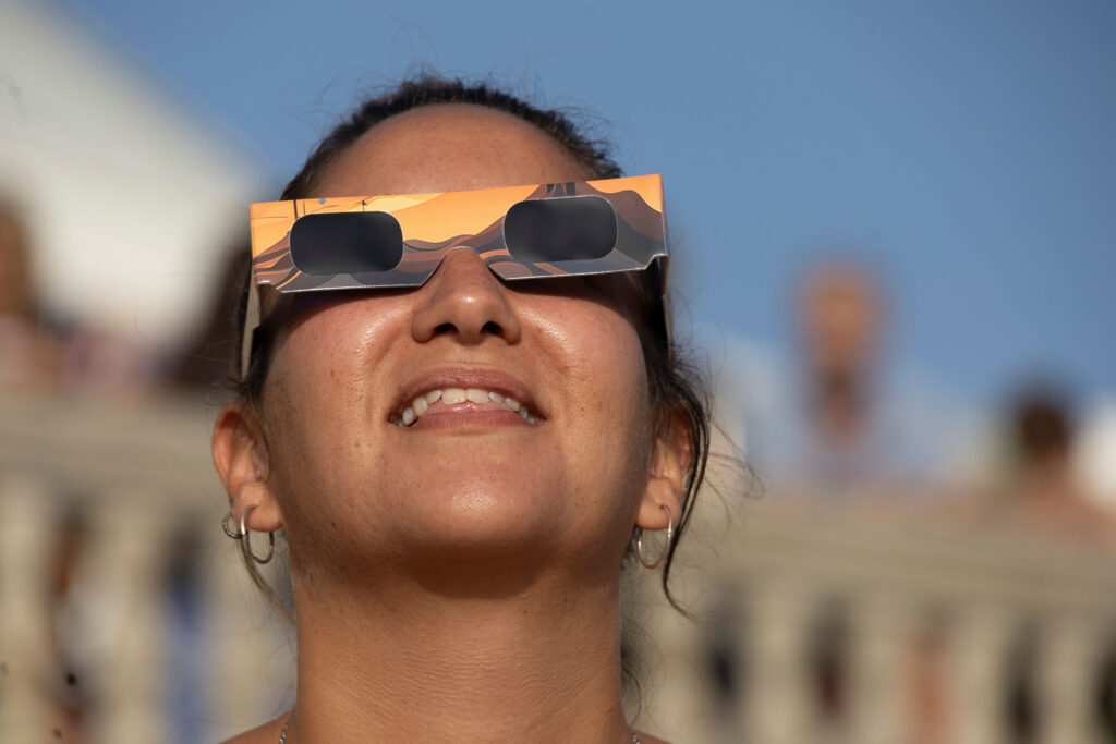Eclipse solar en Cadiz, España, 20260812. Foto/Miguel Gómez
