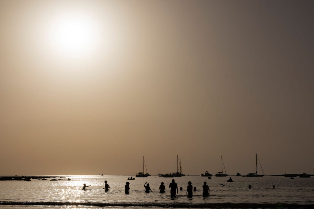 Eclipse solar en Cadiz, España, 20260812. Foto/Miguel Gómez